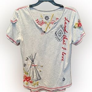DOUBLE D RANCH Embroidered Tshirt